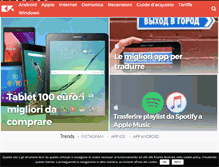 Tablet Screenshot of chimerarevo.com